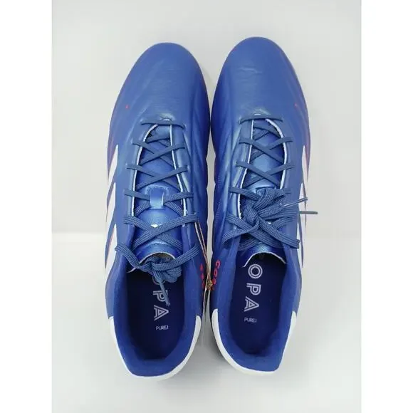 Adidas Copa Pure 2.1 FG Elite Blue Pearlized Soccer Cleats Men 12.5/Women 13.5